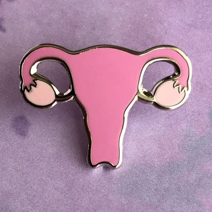 Sisterhood of the Wandering Uterus Pin for wholesale by Rad Girl Creations
