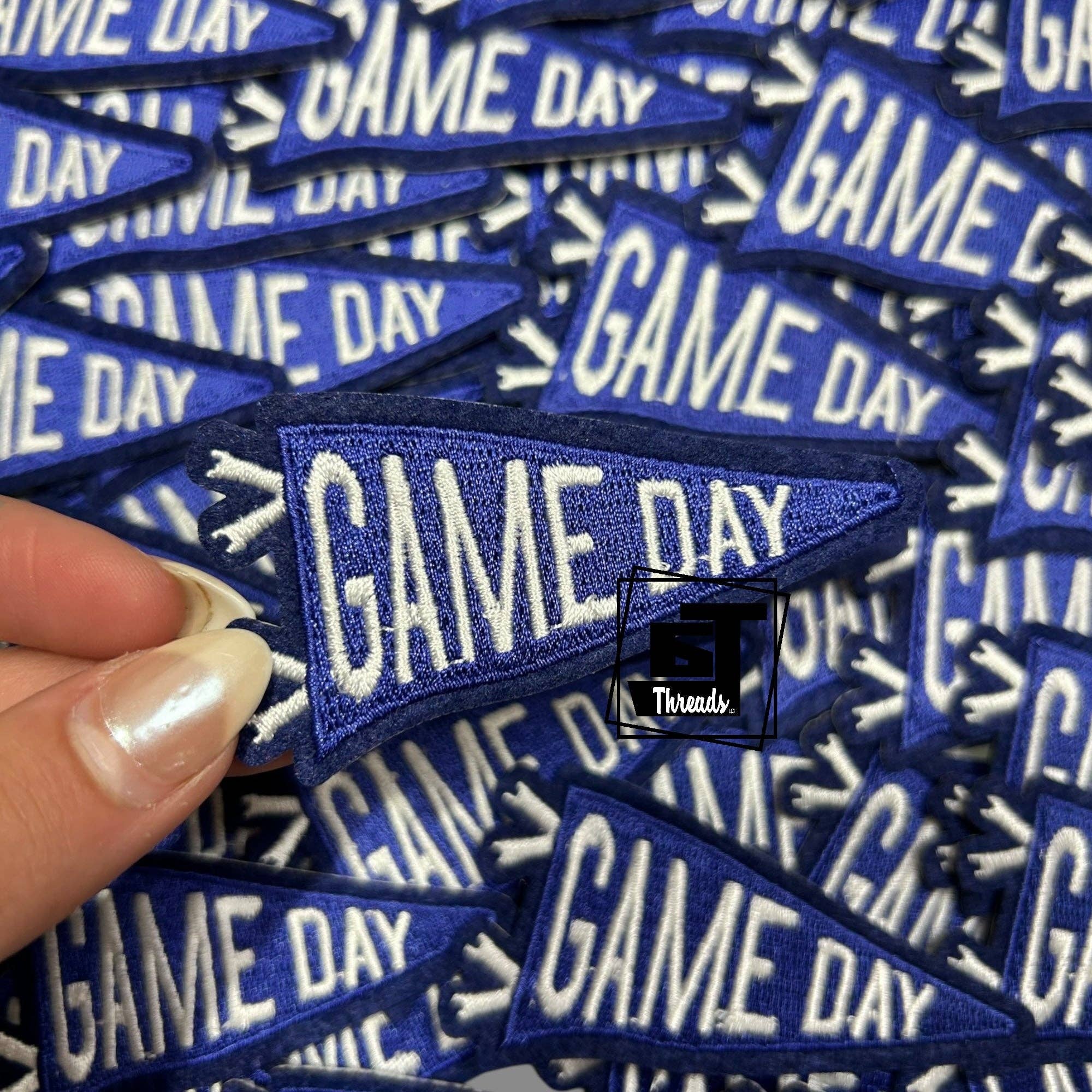 6j Threads LLC - Wholesale Patch - Game Day Pennants....Cap Patches21