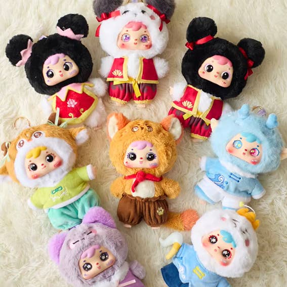 Sanmuel Nezha Mito e Lenda Caixa Surpresa de Pelúcia (6pcs) por atacado de Shinjidai