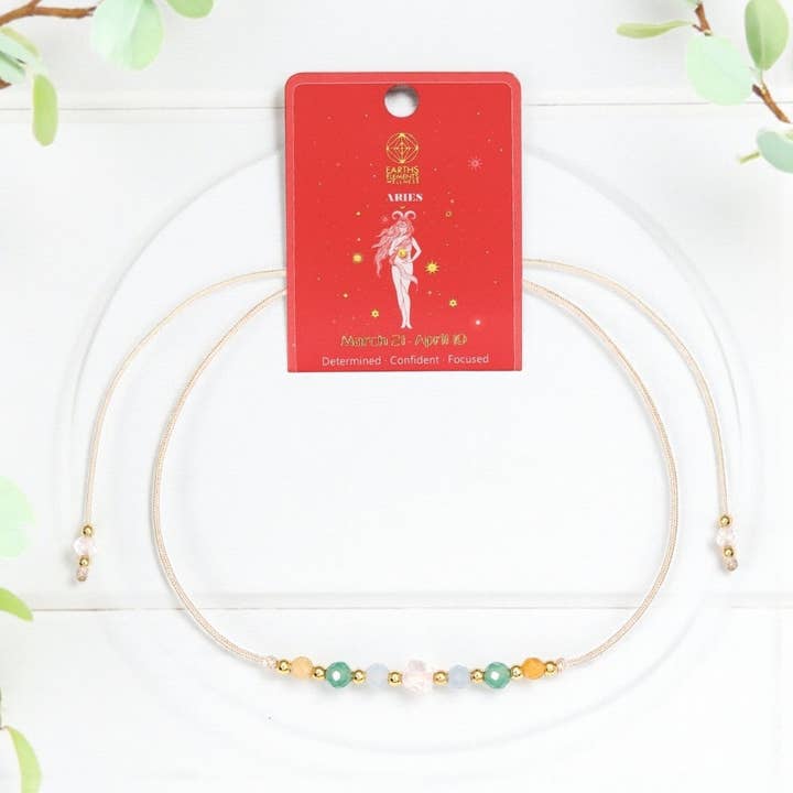 Earths Elements Wholesale - Wholesale Beaded Bracelet - Bracelet - Zodiac, Aries