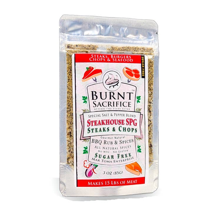 Steakhouse - 3.5 Oz Jumbo-Einzel für den Großhandel von Burnt Sacrifice