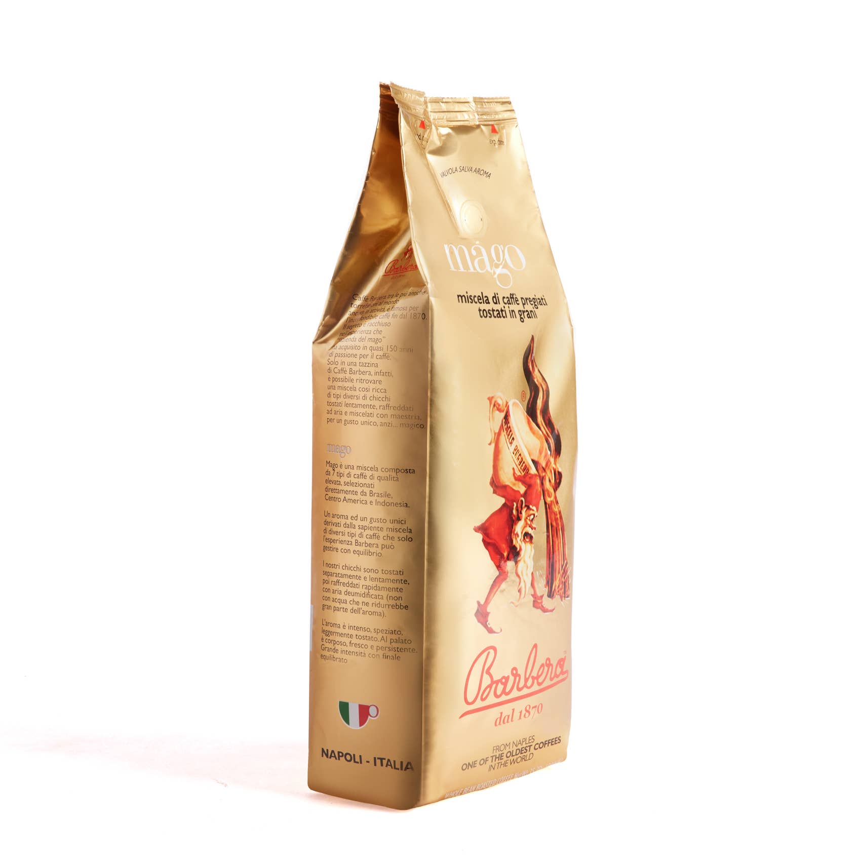 Caffè Barbera 1870 – wholesale Coffee beans – Mago coffee beans 1kg1