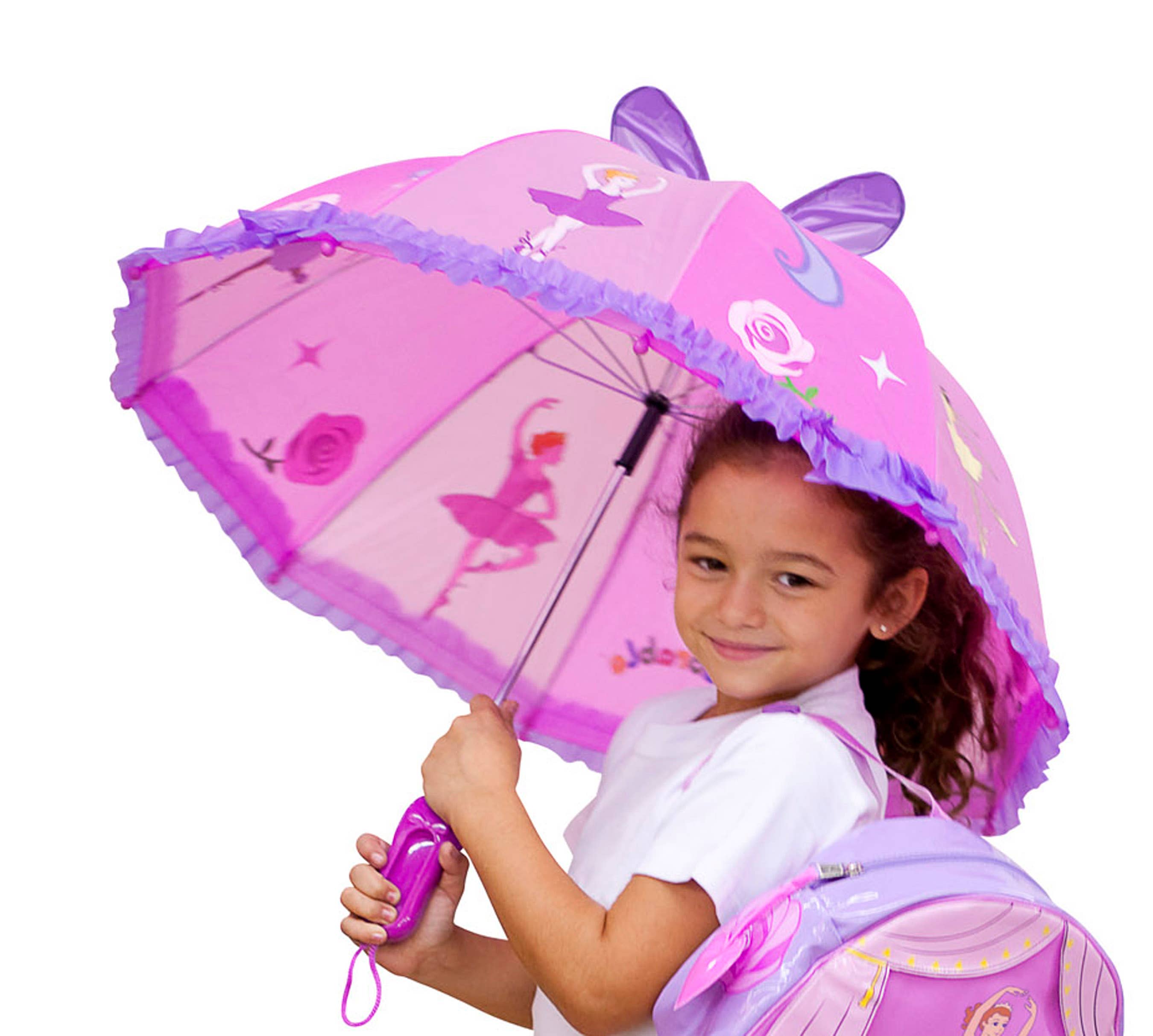 Kidorable – Großhandel Regenschirm – Kinder – Ballerina Regenschirm7