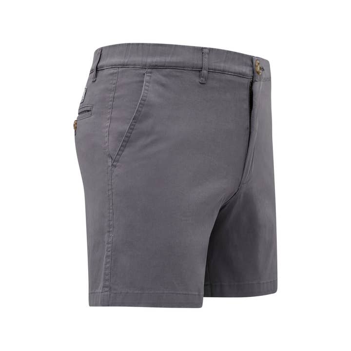 Meripex Apparel - Wholesale Shorts - Men's - Charcoal 5.5" (STRETCH)1