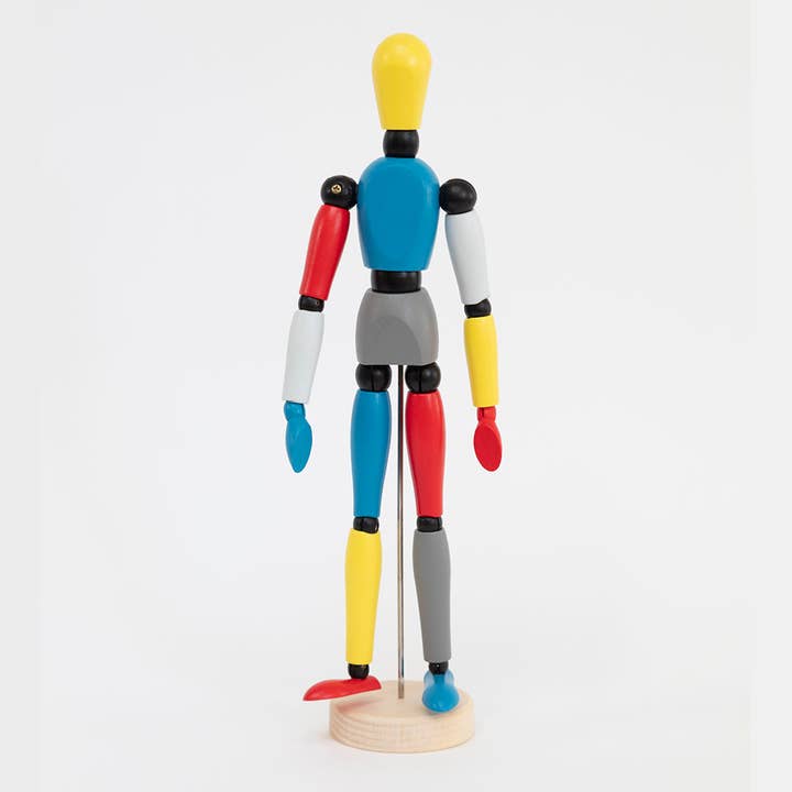 Block Design - Wholesale Decorative Figurine - Piet The Artist's Mannequin