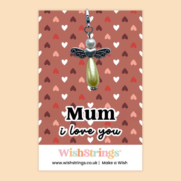 Mamma Jag Älskar Dig - Önskänglar, Klämma på Minnessak | J272 för wholesale av WishStrings