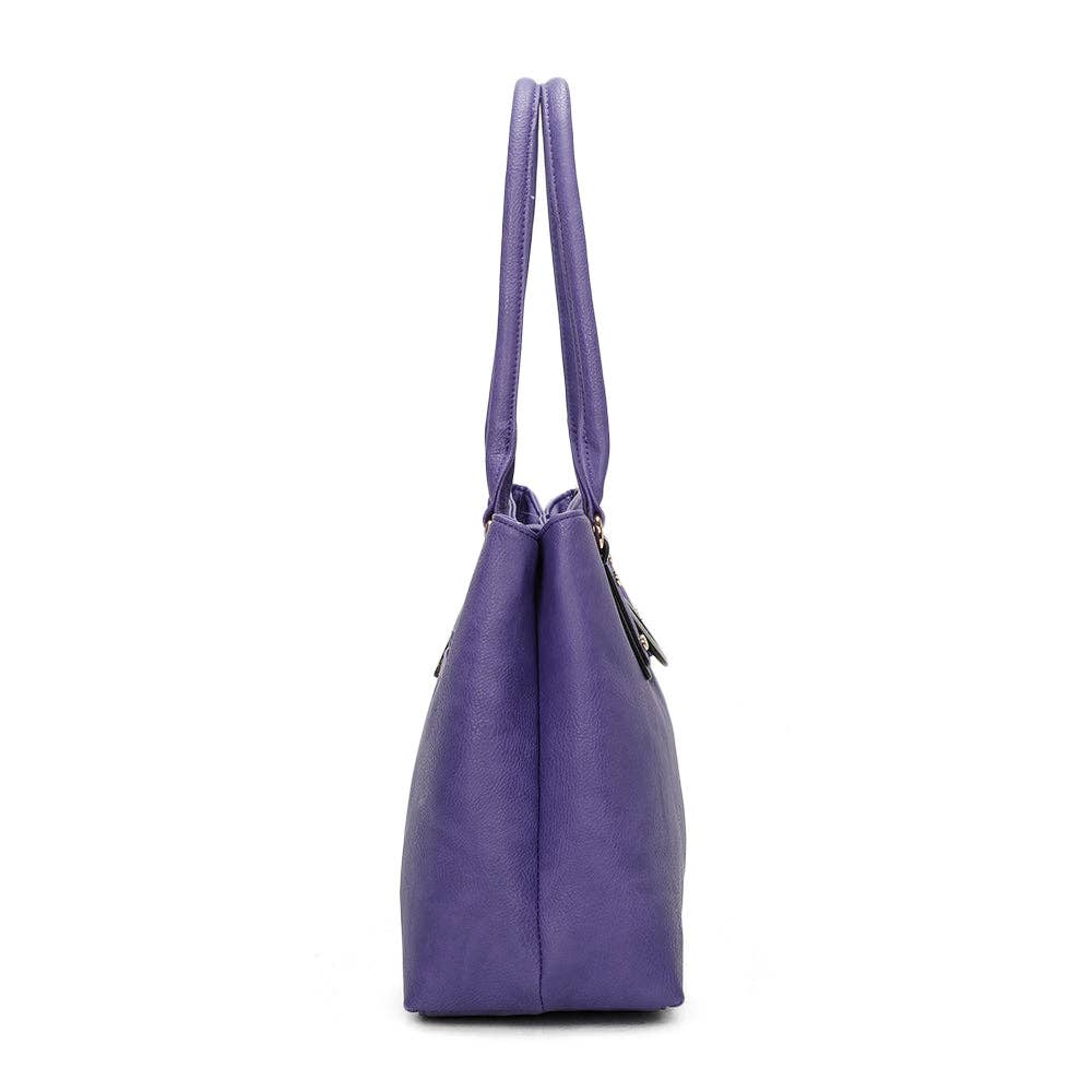 Ellas Trading – Engroshandel Tote bag - Dame – Træknapdesign Rommy Dobbelt Rum Tote Taske6