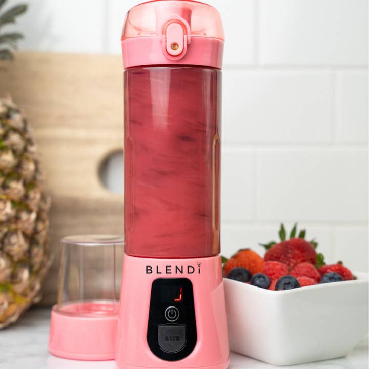 BLENDi – wholesale Blender – BLENDi Pro+ 17oz Pink Portable Blender Smoothie Maker5