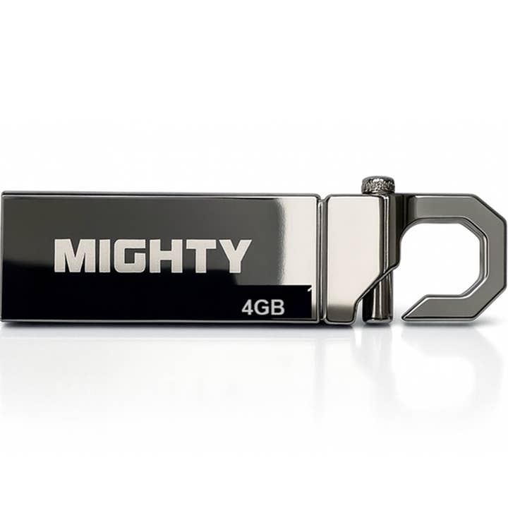 Mighty Wireless - Wholesale USB flash drive - 4GB Metallic Flash Drive MW615 (200/CTN)