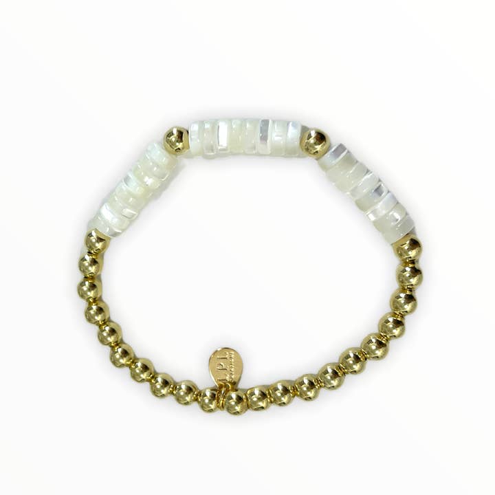 LPL Creations - Wholesale Beaded Bracelet - Puka Shell Bracelet G5