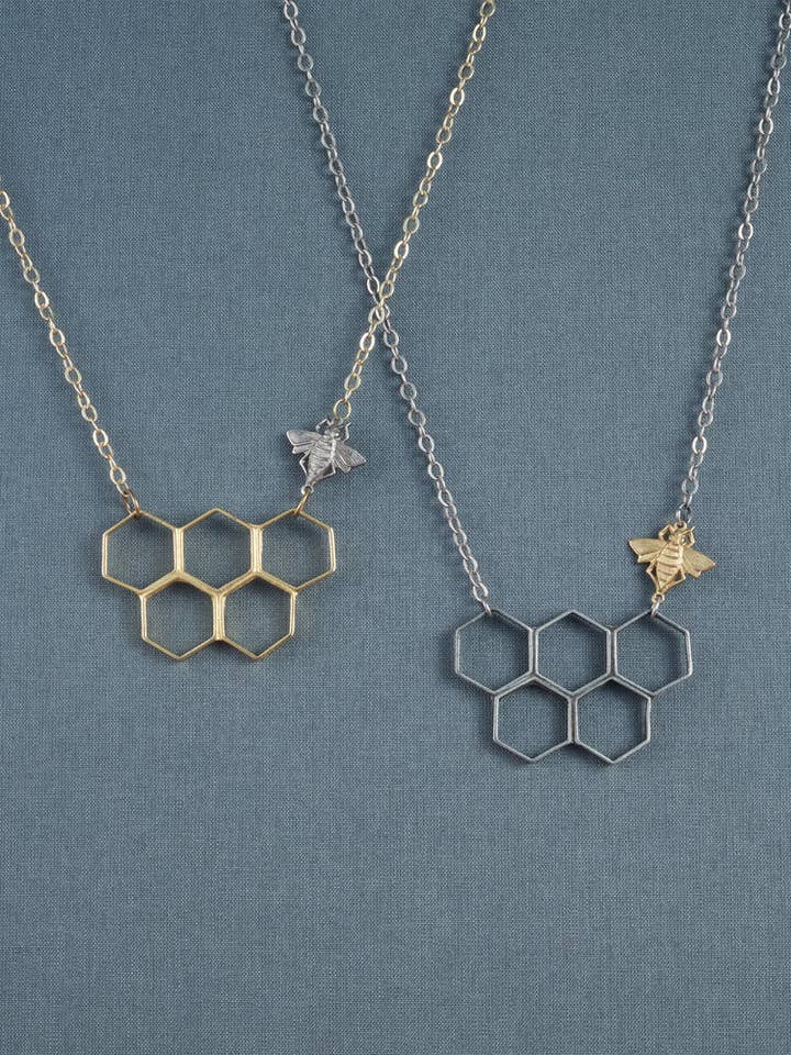 Bee Nice Necklace for wholesale by Luscious Jewelry