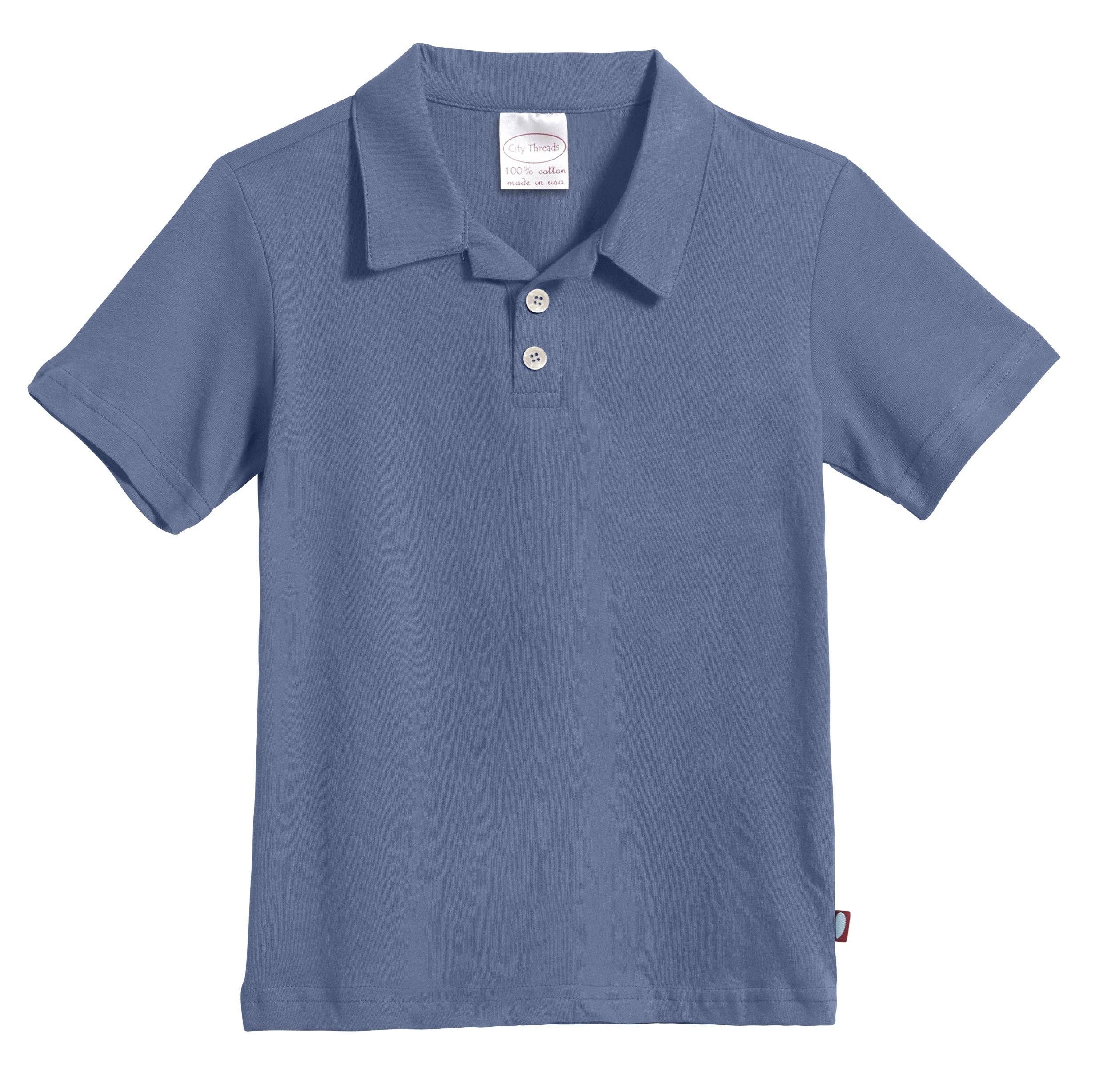 City Threads - Wholesale T-Shirt - Kids - Soft Cotton Jersey 2 Button Polos6
