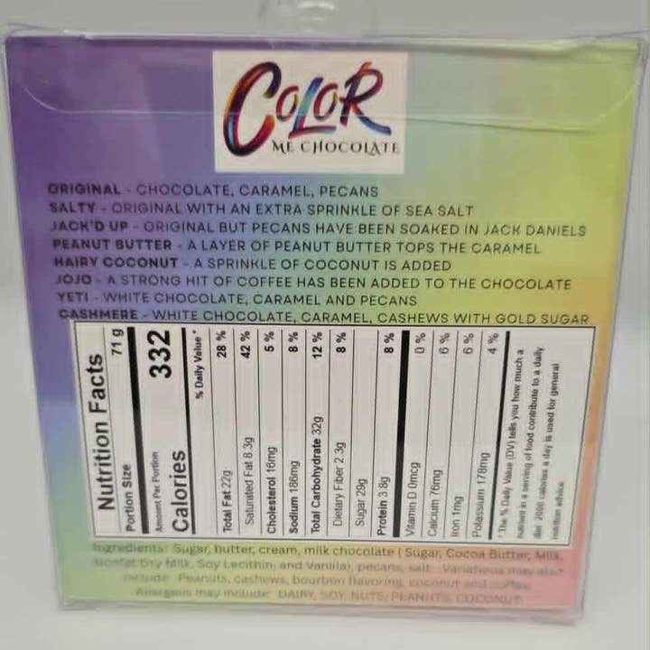 Color Me Chocolate – wholesale Chokladtäckta godisar – Jordnötssmör Giant Turner1