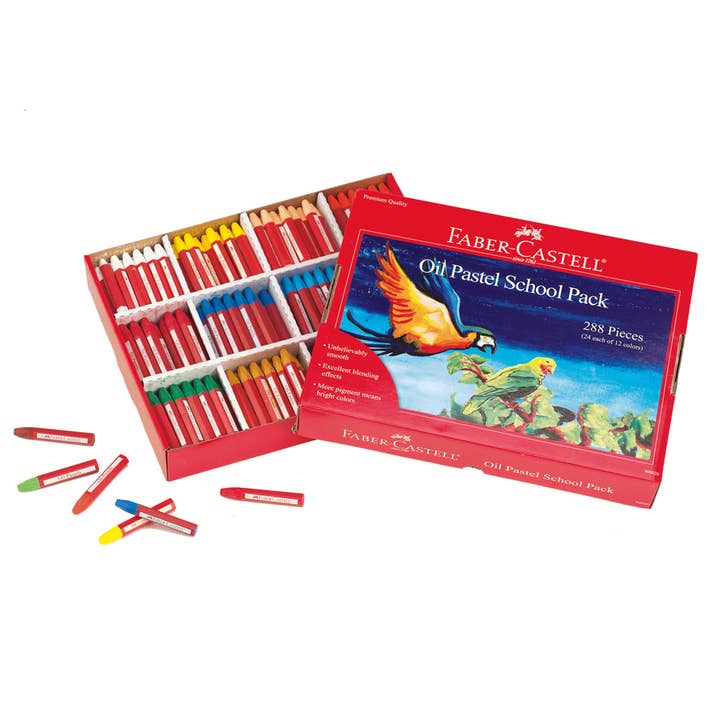 Artist's Oil Pastel Sticks School Pack for wholesale by Faber-Castell / Creativity for Kids
