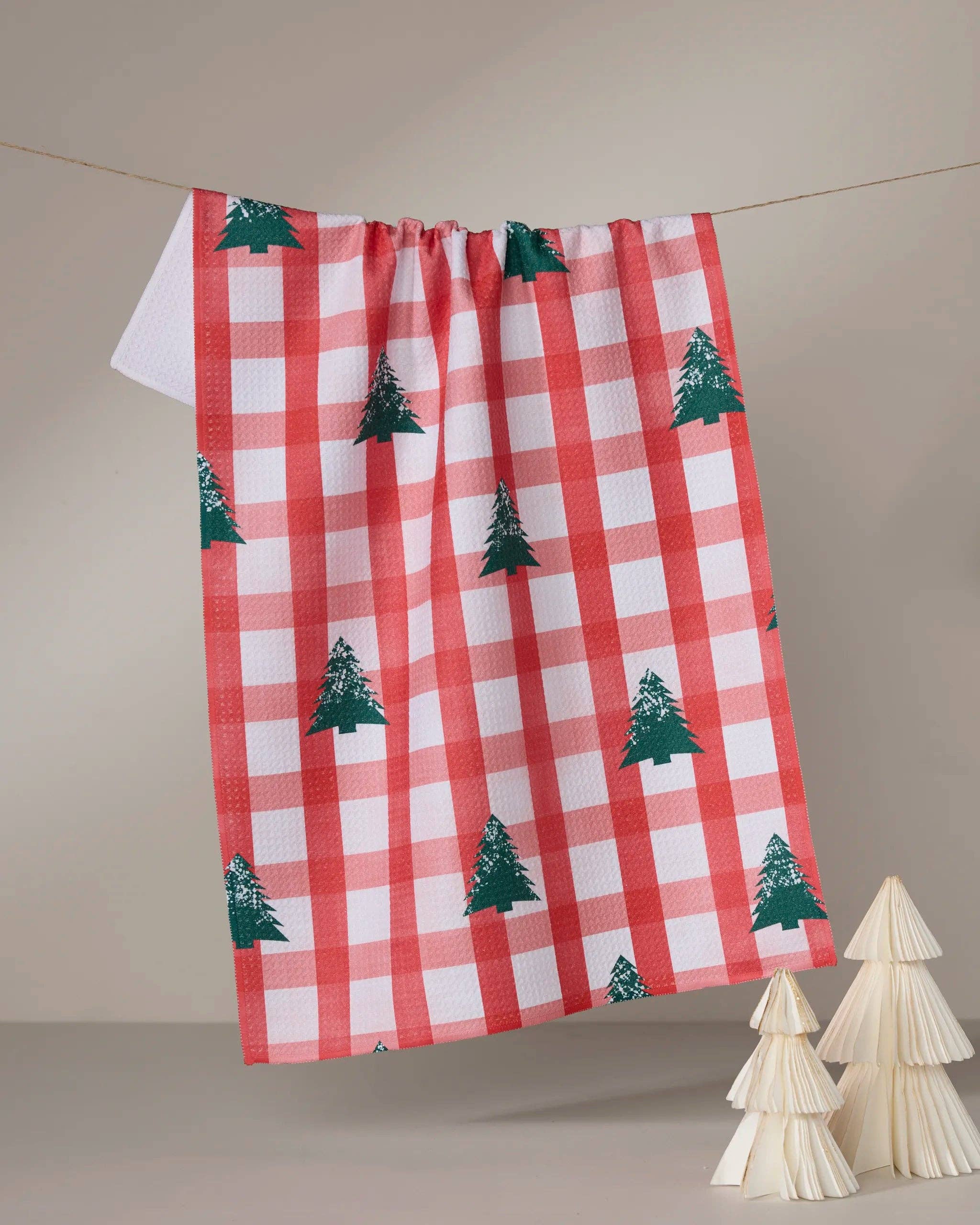 Geometry - Wholesale Tea Towel - Christmas Pines Tea Towel0