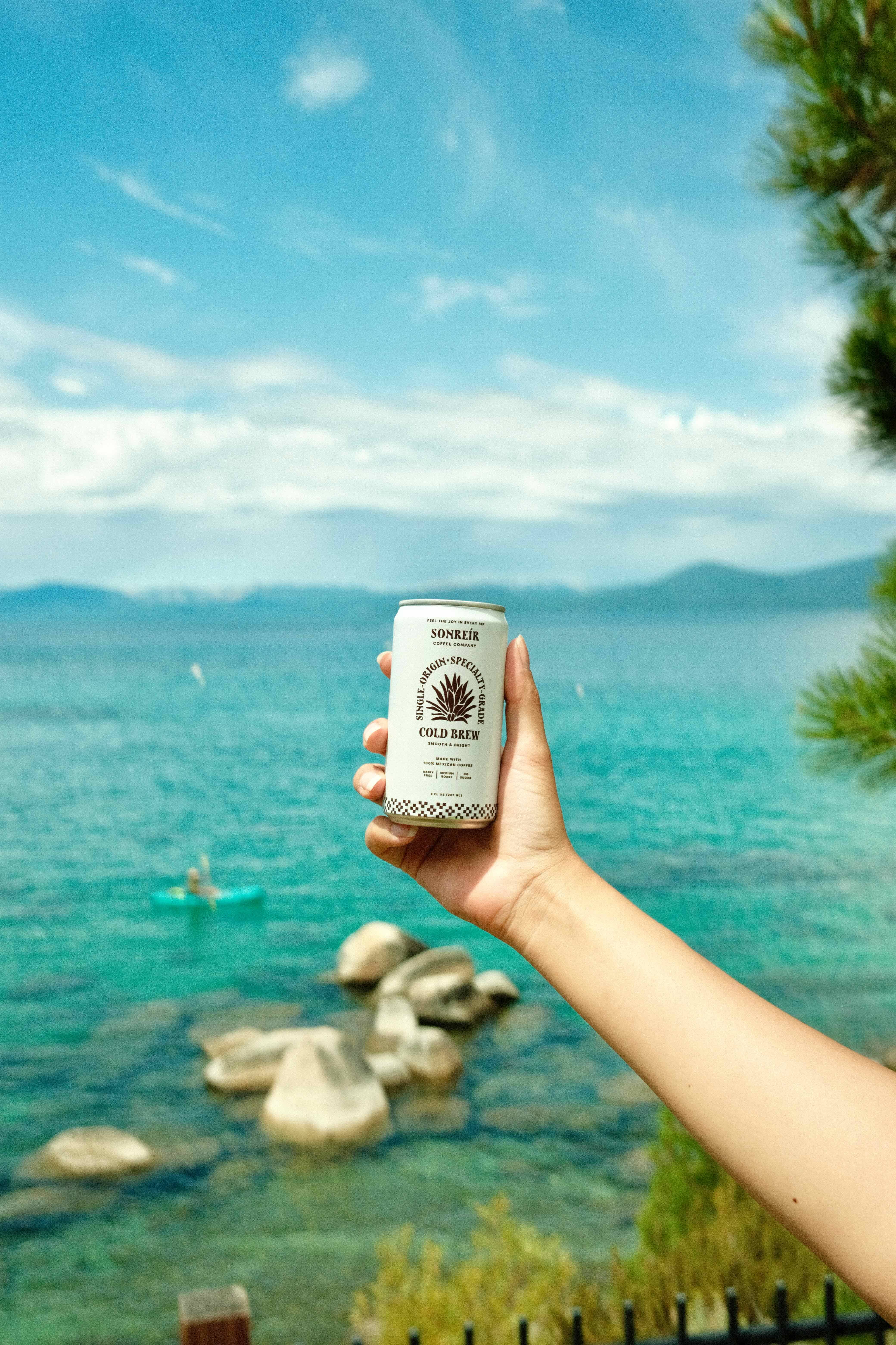 Sonreír Coffee Company - Wholesale Iced Coffee/Cold Brew - RTD Cold Brew, Single Origin Mexico 8oz, 12 pack
3