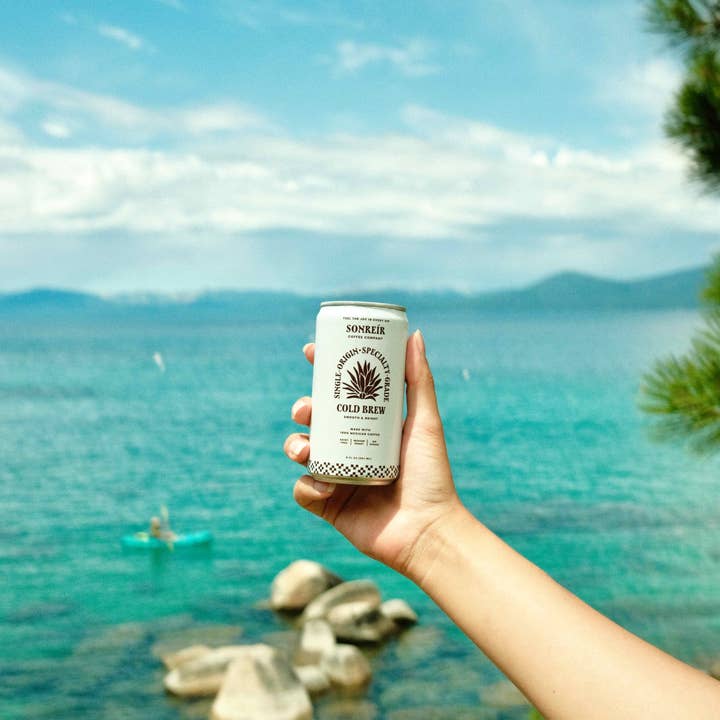 Sonreír Coffee Company - Wholesale Iced Coffee/Cold Brew - RTD Cold Brew, Single Origin Mexico 8oz, 12 pack
3