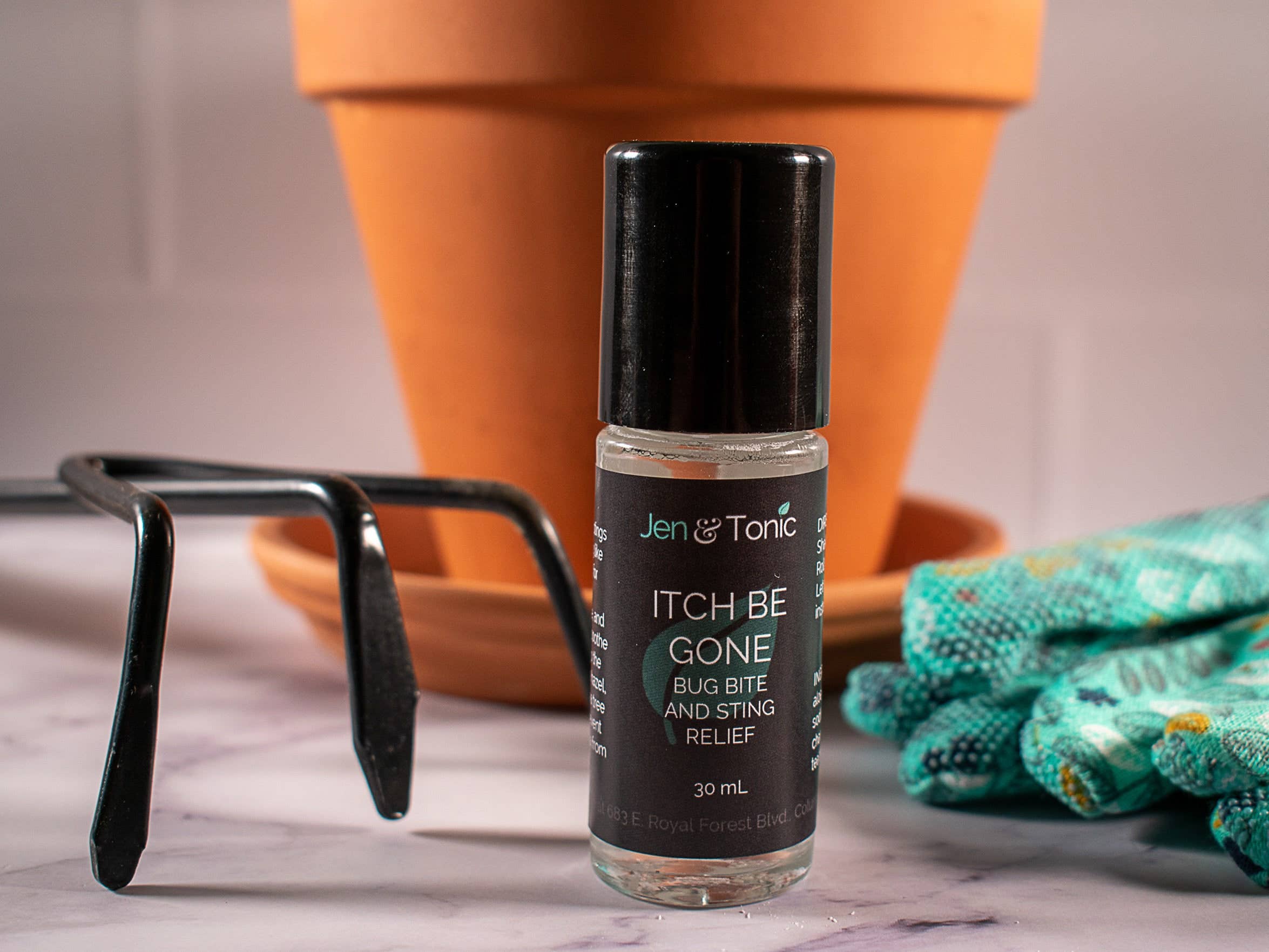 Jen & Tonic - Wholesale Insect Repellent - Itch Be Gone All Natural Bug Bite and Sting Relief0