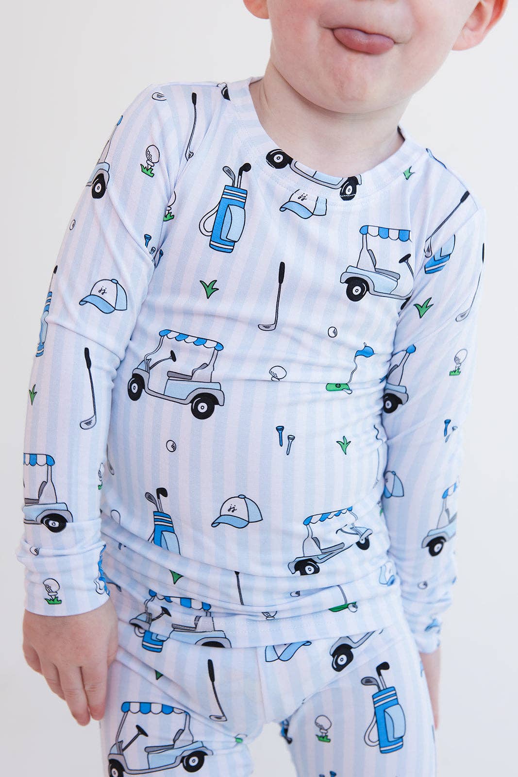 Jensens Jammies - Wholesale Sleepwear Set - Kids - Back Nine: Long Sleeve Set2