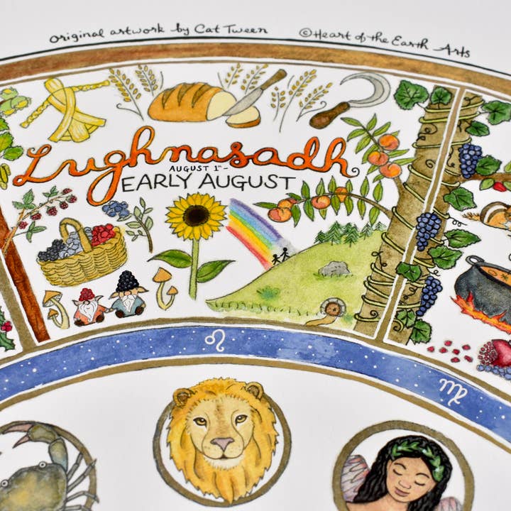 Heart of the Earth Arts – Großhandel Kalender – Rad des Jahres | Heidnischer Hexenkalender