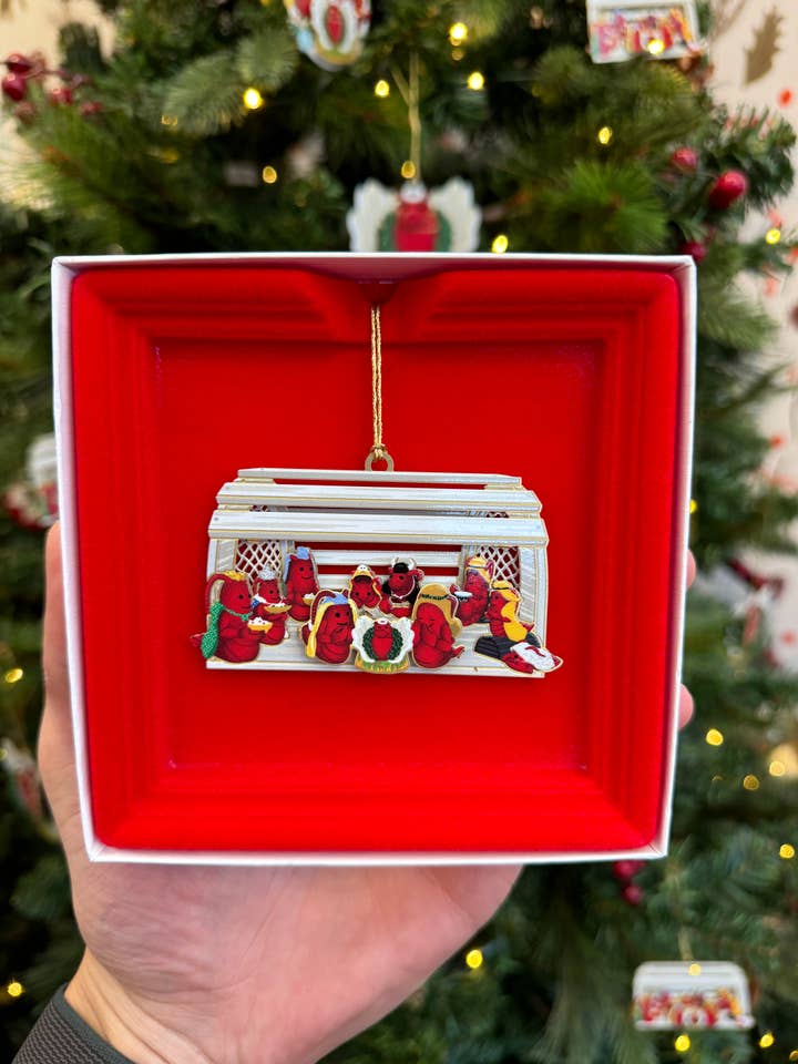 THE LOBSTER NATIVITY ORNAMENT for wholesale by Lobster Nativity Scene
