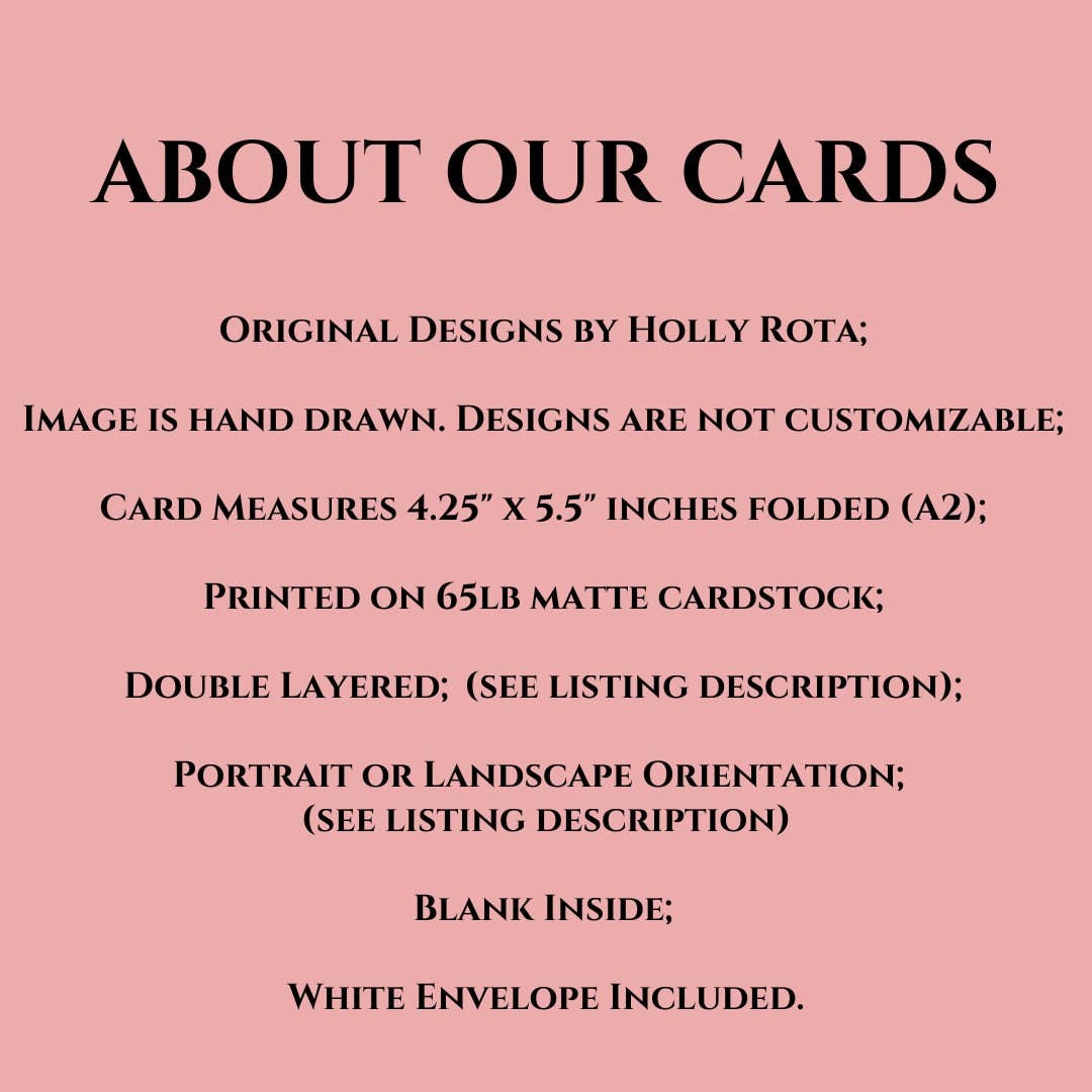 The Haus of Holly – Cartão de saudação diária por atacado – PODE SER O SEU CARTÃO DE SAUDAÇÃO1