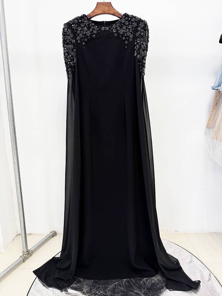 Productseeker - Vente Robe de soirée – femme - Robe de soirée longue élégante avec perles et strass DR863Y 20253