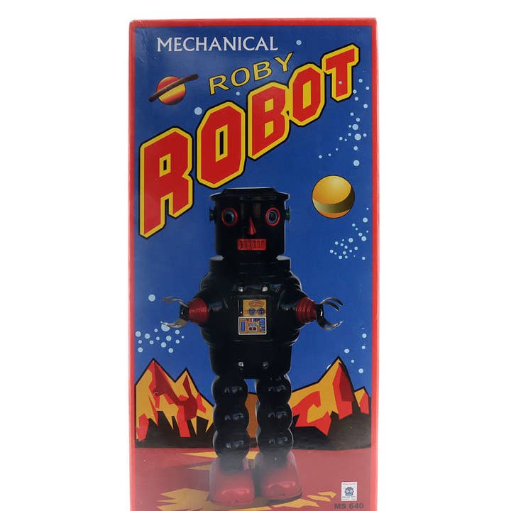 Tribal Trade GmbH - Wholesale Decorative Figurine - Robot Mechanical Roby Robot silver tin robot7