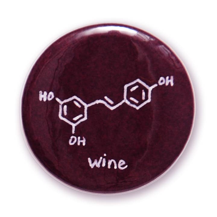Bouton Vin pour la vente par The Chemist Tree