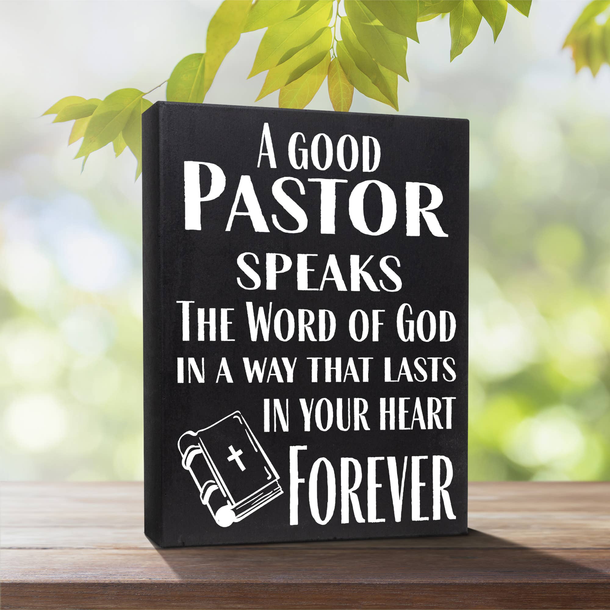 JennyGems - Wholesale Sign - Pastor Appreciation Gift, Gifts for Pastor, Wooden Sign