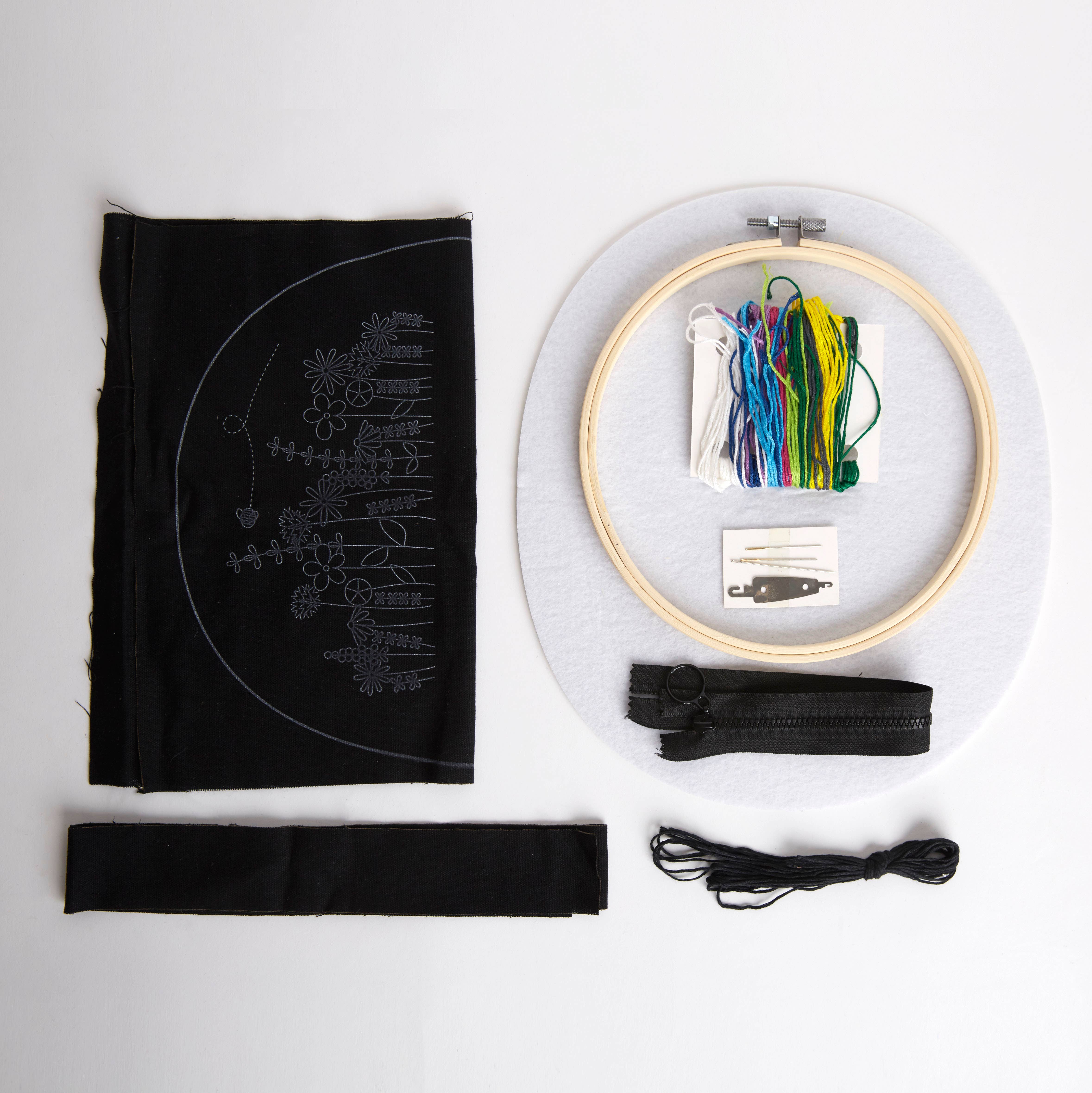 West Design Products - Venta al por mayor Material para bordado/punto de cruz - Kit de bordado Sew & So On - Bolsa de maquillaje4