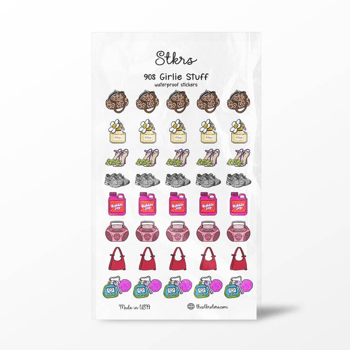 Mädchenkram Stickerbögen für den Großhandel von Girls Printing House