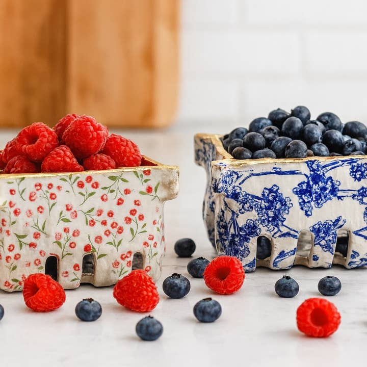 Cesta de bayas, cuenco de bayas, regalo para ella. para venta al por mayor de Design by Pouneh