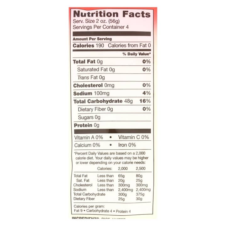 Ware Spark - Wholesale Rice - Ka-me Vermicelli Rice Sticks - Case Of 8 - 8 Oz2