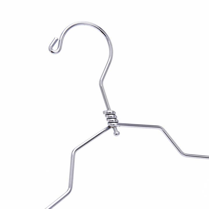 Quality Hangers - Wholesale Clothes Hangers - M013 - Metal Suit Hanger, Swivel Hook, 17 inch - 100 Hangers9