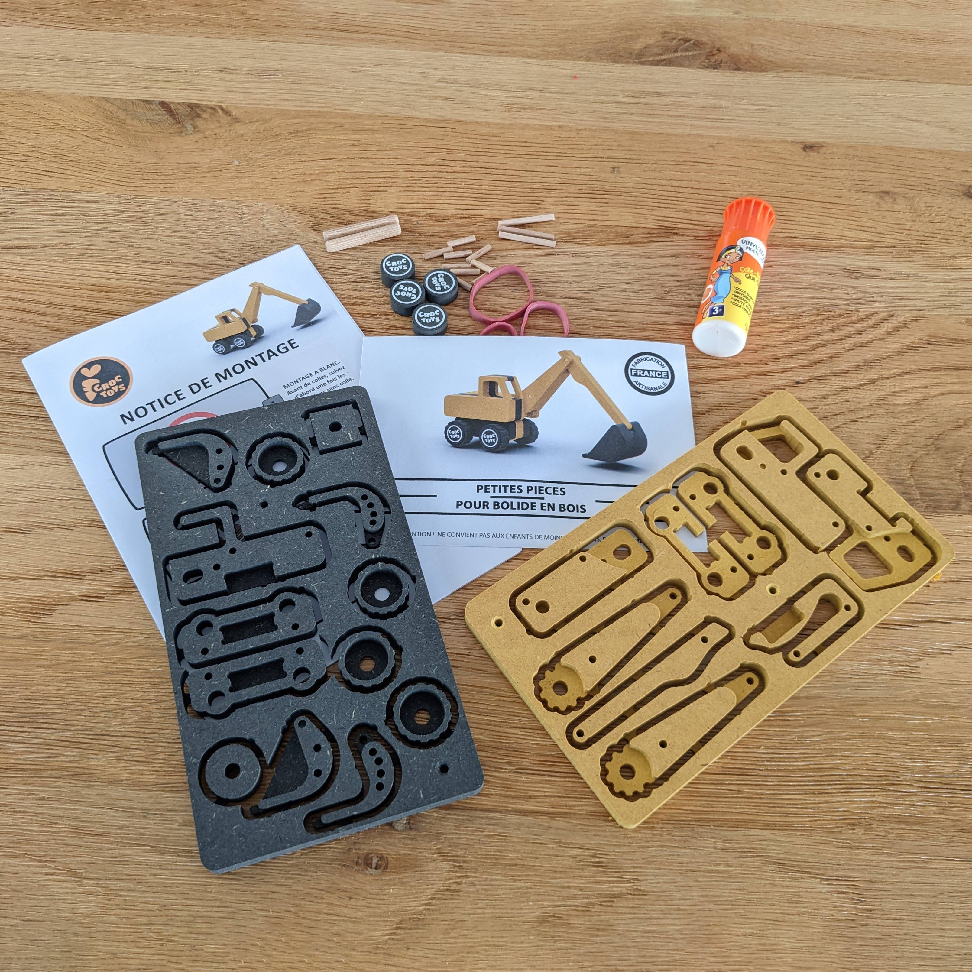 Croctoys - Wholesale Toy Car/Truck - Kids - Vehicle construction kit: FREDERIK The mechanical shovel2