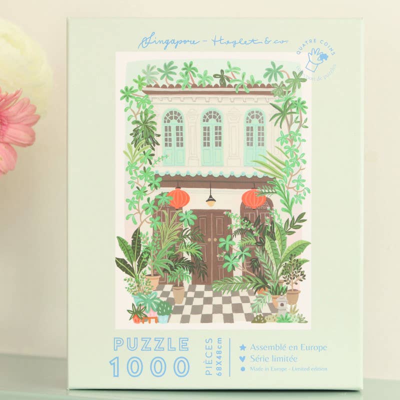 La Petite Épicerie - Wholesale Puzzle - Adult - Singapore puzzle by Hoglet&Co - 1000 pieces11