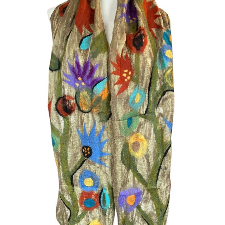 Pomegranate Moon - Wholesale Scarf - Women's - Garden Scarf2