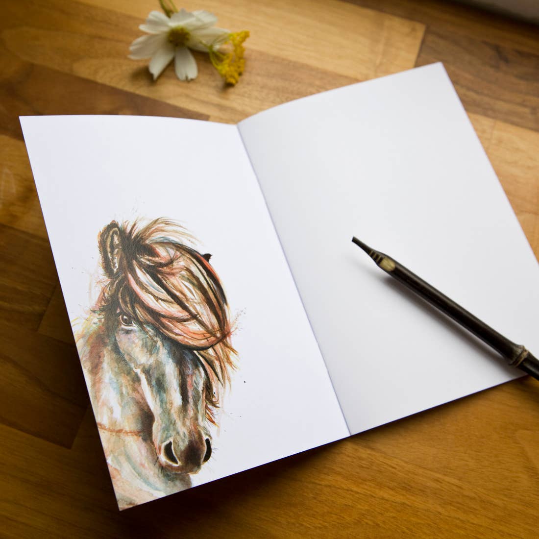 Kate Moby - Wholesale Notebook - Inky Horse Eco A6 Notebook1