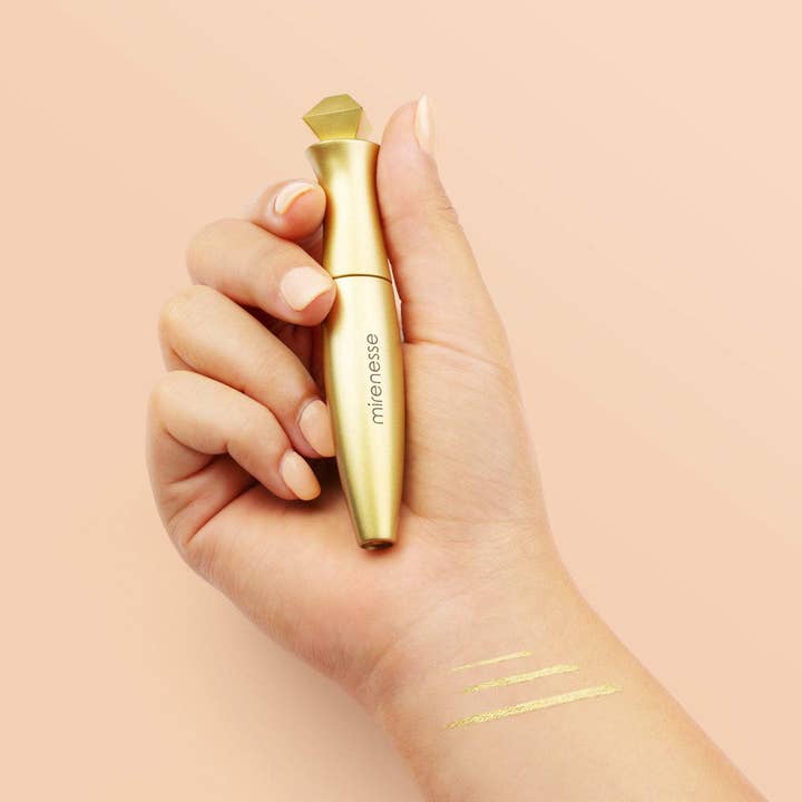 Mirenesse - Wholesale Eyeliner/Pencil - 24hr Peel Off Pure Gold Liquid Eyeliner Mini