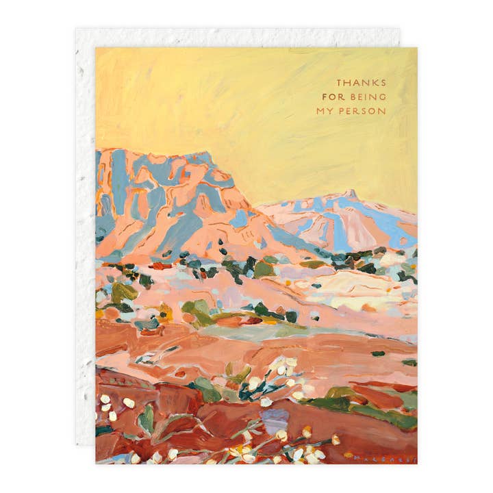 Shadow Rocks - Love + Friendship Card for wholesale by Seedlings