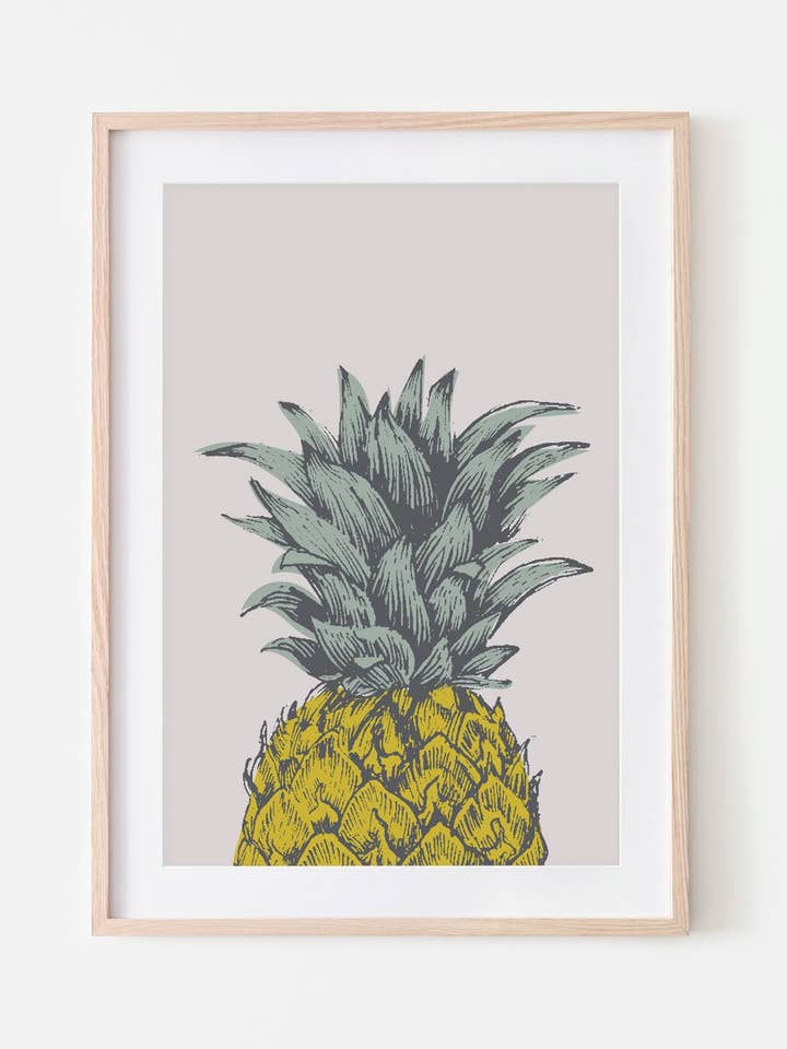 Estampado de piña para venta al por mayor de Slinky Prints