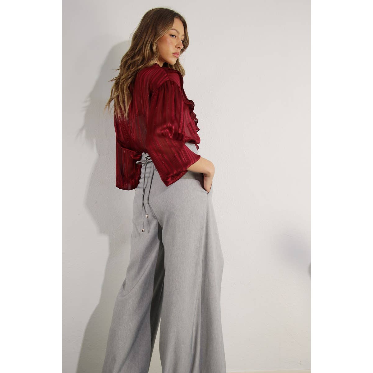Mulla – wholesale Pants – Women's – FLY AWAY  BACK TIE PANTS35