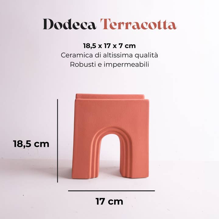 Yogiris - Wholesale Vase - Handmade Indoor Terracotta Vase - Nordic Design Dodeca5