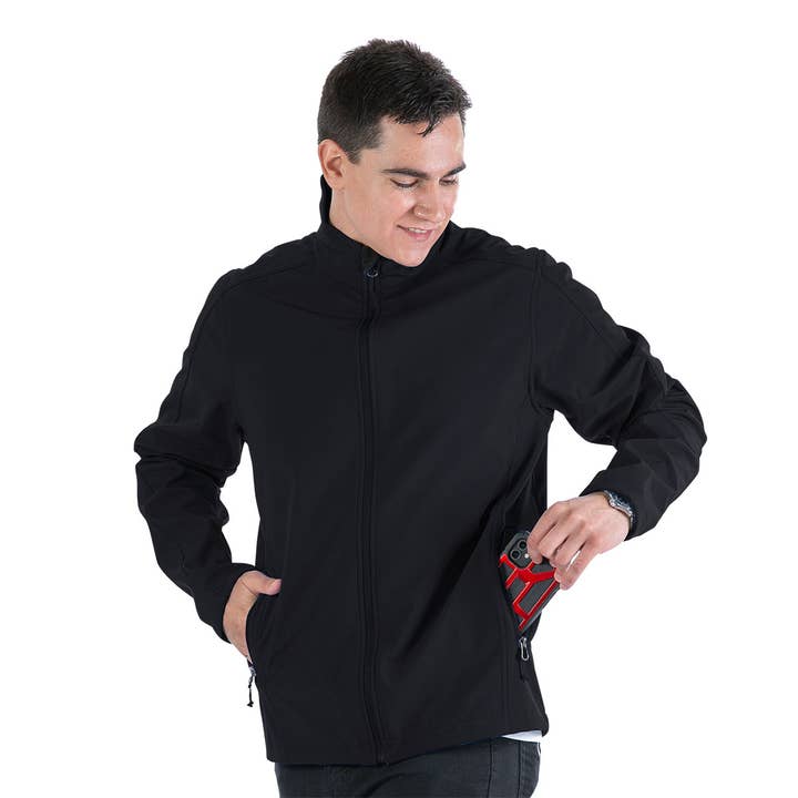 LeeHanTon - Wholesale Jacket - Men's - LeeHanTon Men’s Micro Fleece Lined Core Shell Jacket6