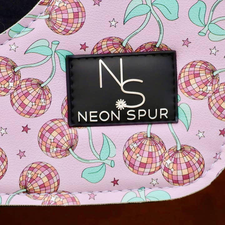 Neon Spur - Wholesale Horseback Riding Gear - Cherry Groove Wool Saddle Pad