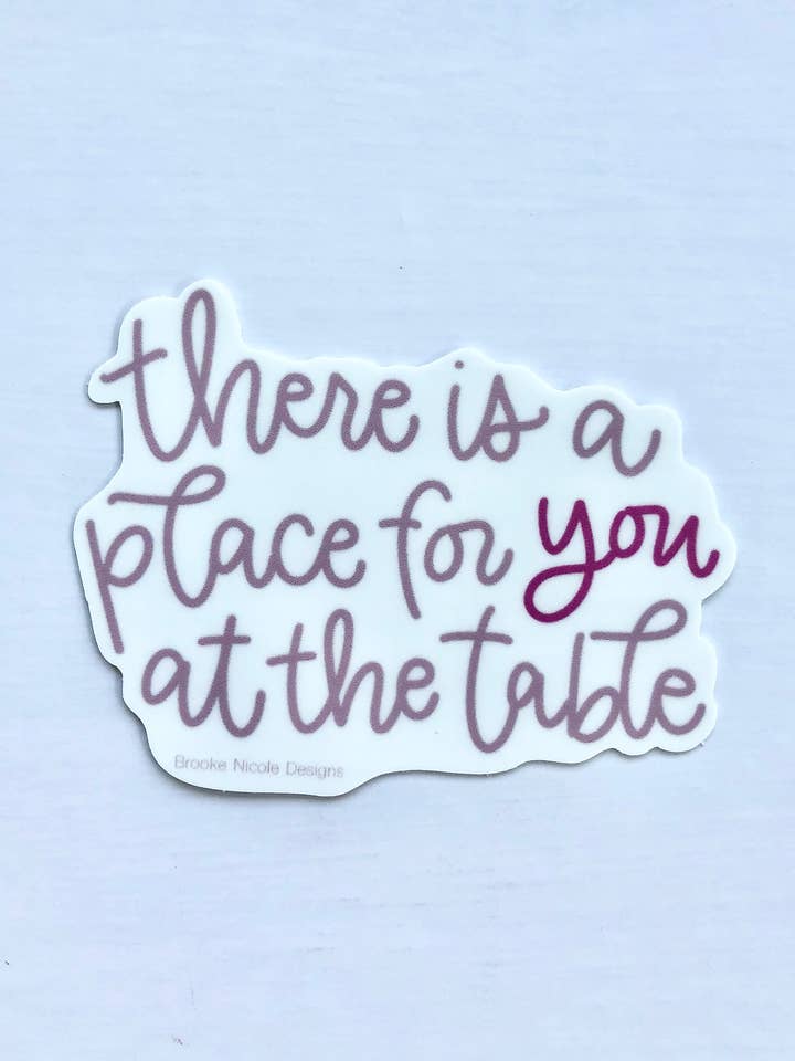 There is a Place for You Sticker for wholesale by Brooke Nicole Designs