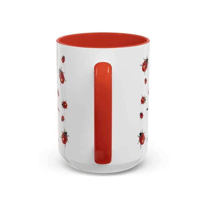 Blue Cava - Wholesale Coffee Mug - Ladybug Two Tone Ceramic Mug (11oz & 15oz)10