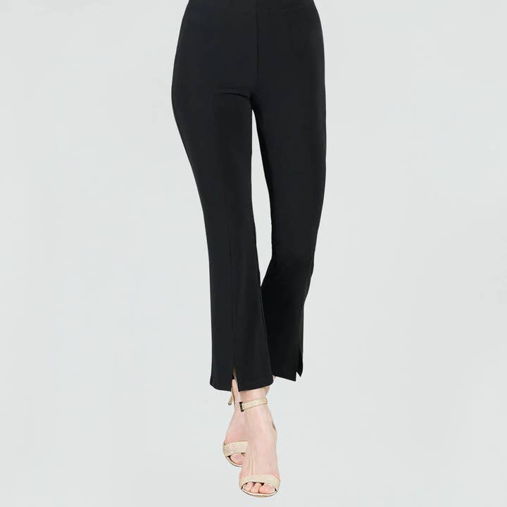 PT4 - Pantalon à couture centrale fendue sur le devant pour la vente par Clara Sunwoo
