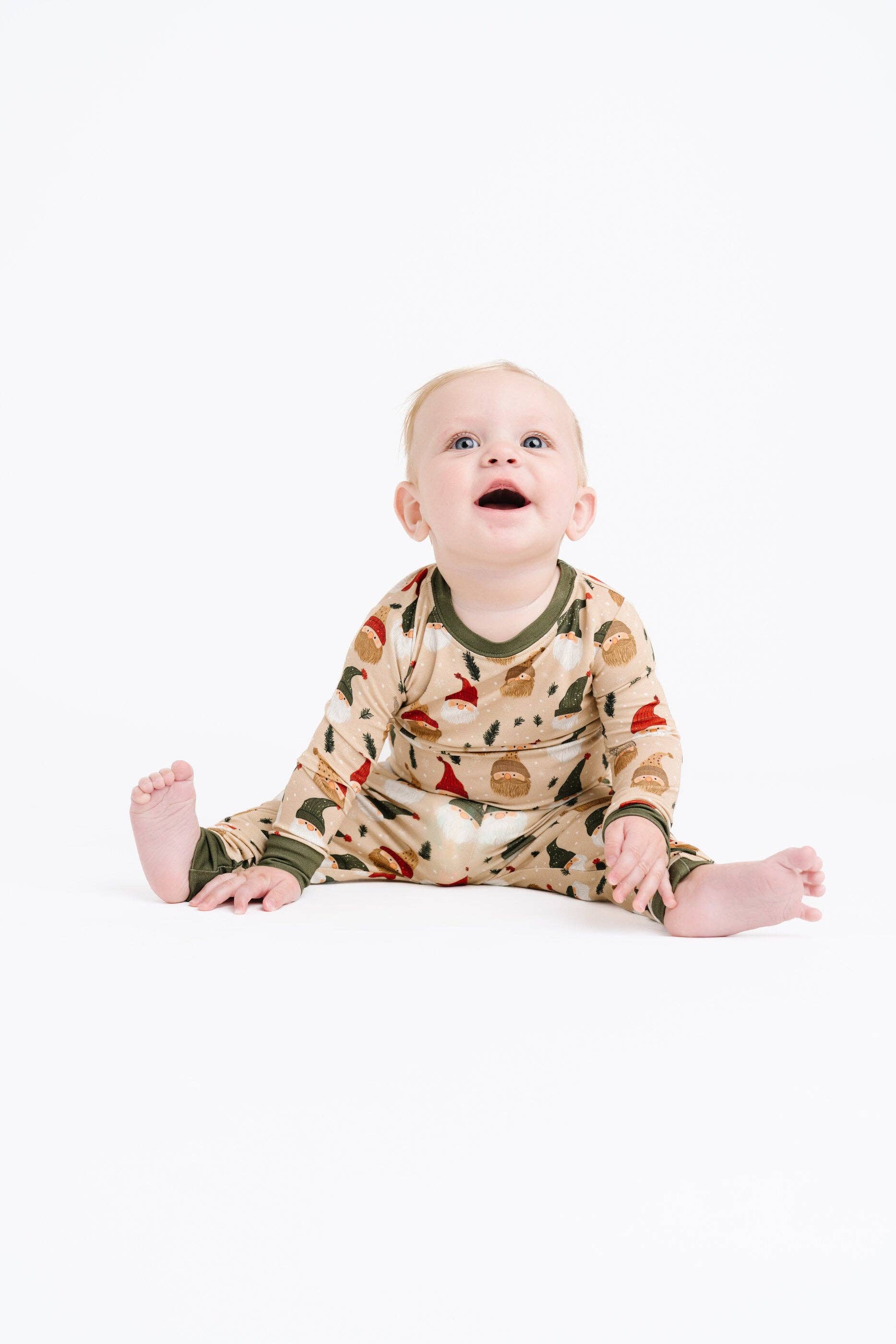 Little One Shop - Wholesale Sleepwear Set - Kids - Cozy Gnomes Bamboo Set10